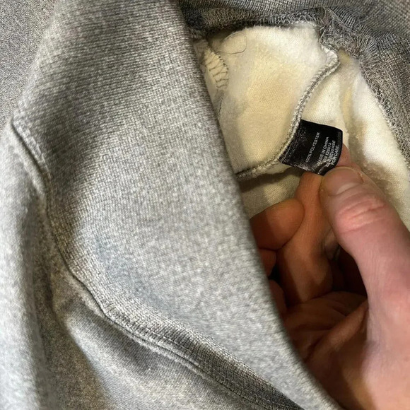 Chicago Bears Hoodie Mens Small Gray Fleece National Football Conference NFL Zip - Picture 9 of 9